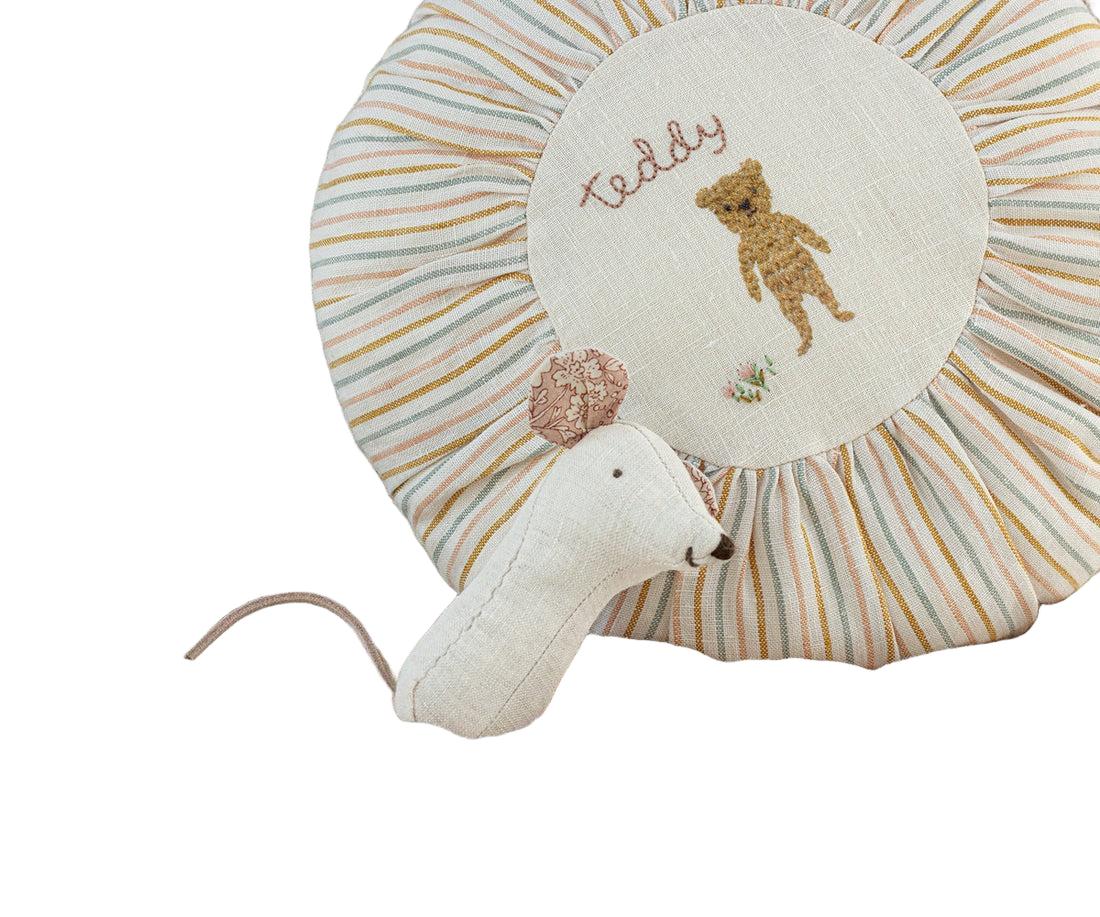 Maileg lullaby friends Mouse Rattle - nature