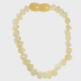 Alwero | Barnsteen armband baby| Vanille 14cm