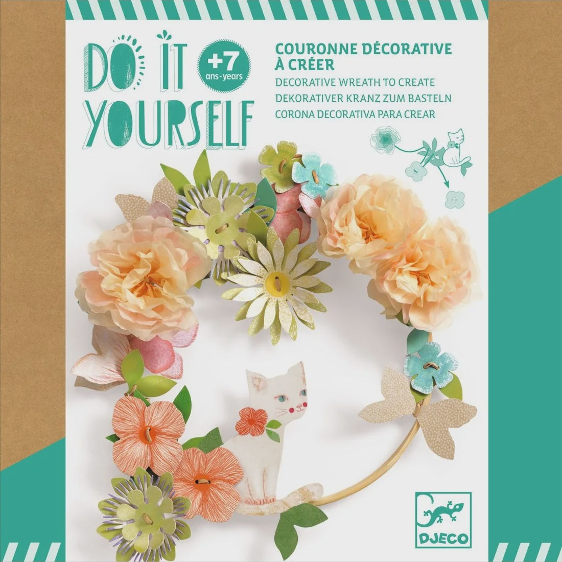 Djeco | Creatieve set DIY | Dalia bloemenkroon
