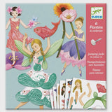 Djeco | Ledenfiguurtjes kleuren | Feeen