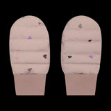 En Fant | Waterproof mittens AOP | Adobe Rose