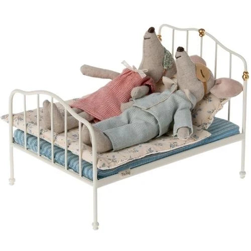 Maileg | Bed mouse - off white