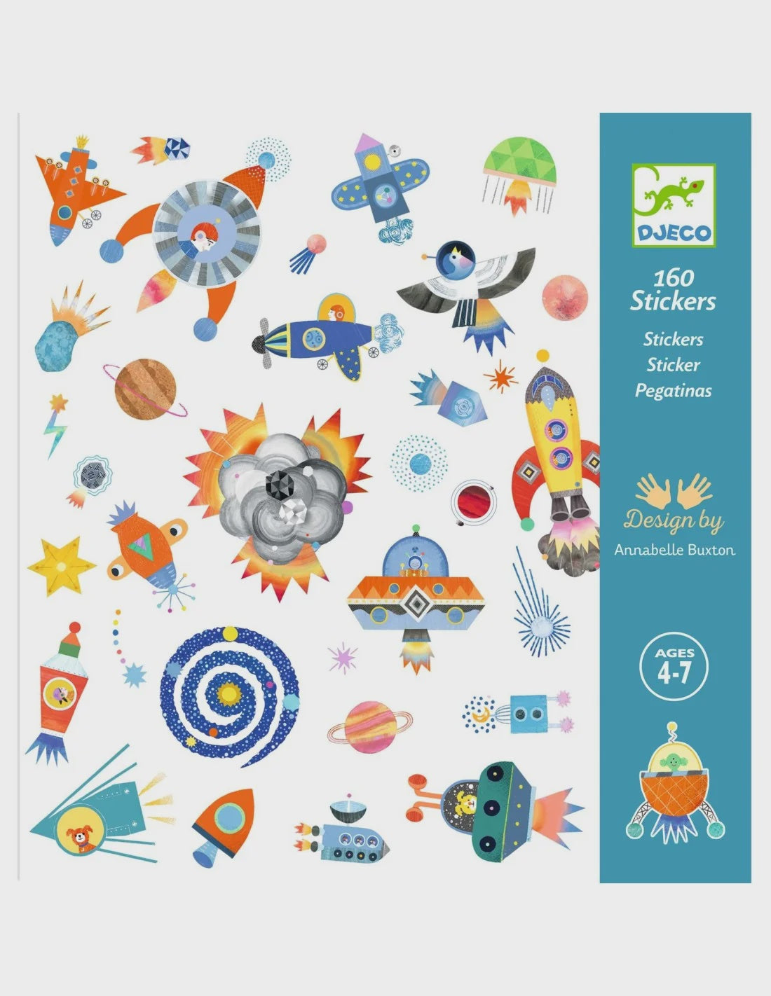 Djeco | Stickers in het heelal