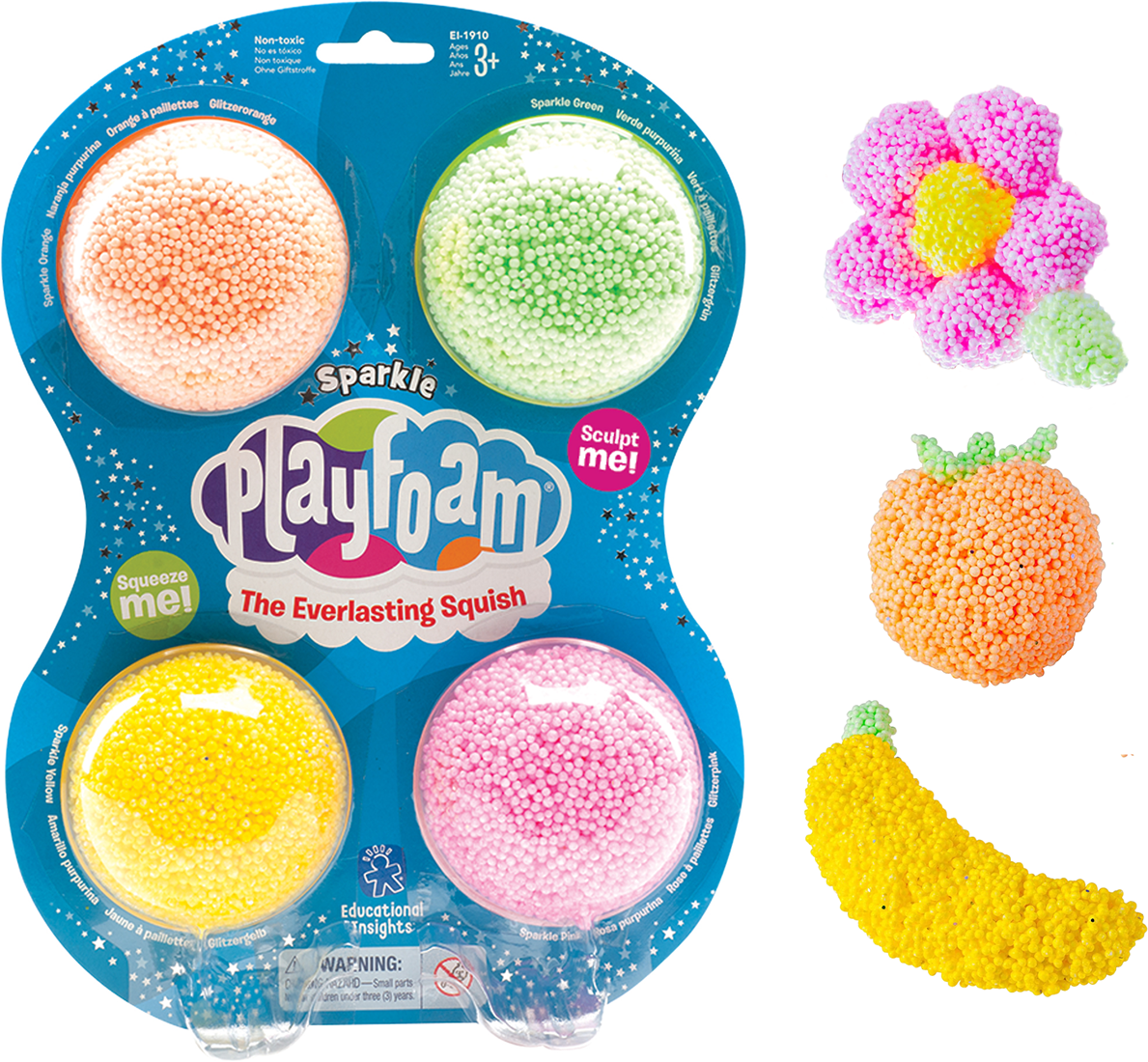 Learning resources | Playfoam - sparkle 4 pack