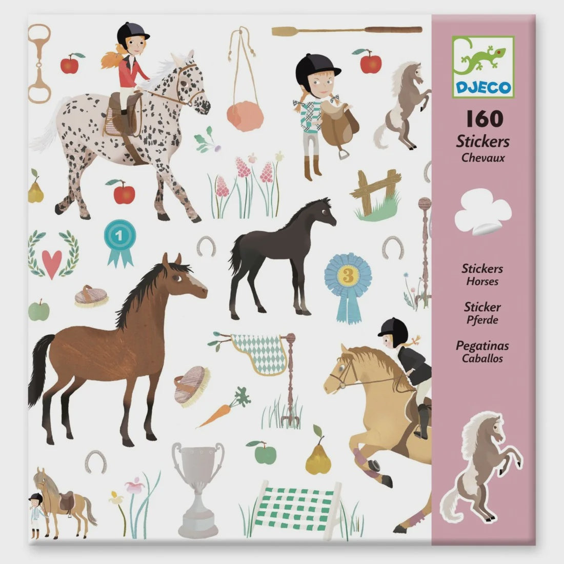 Djeco | Stickers Paarden