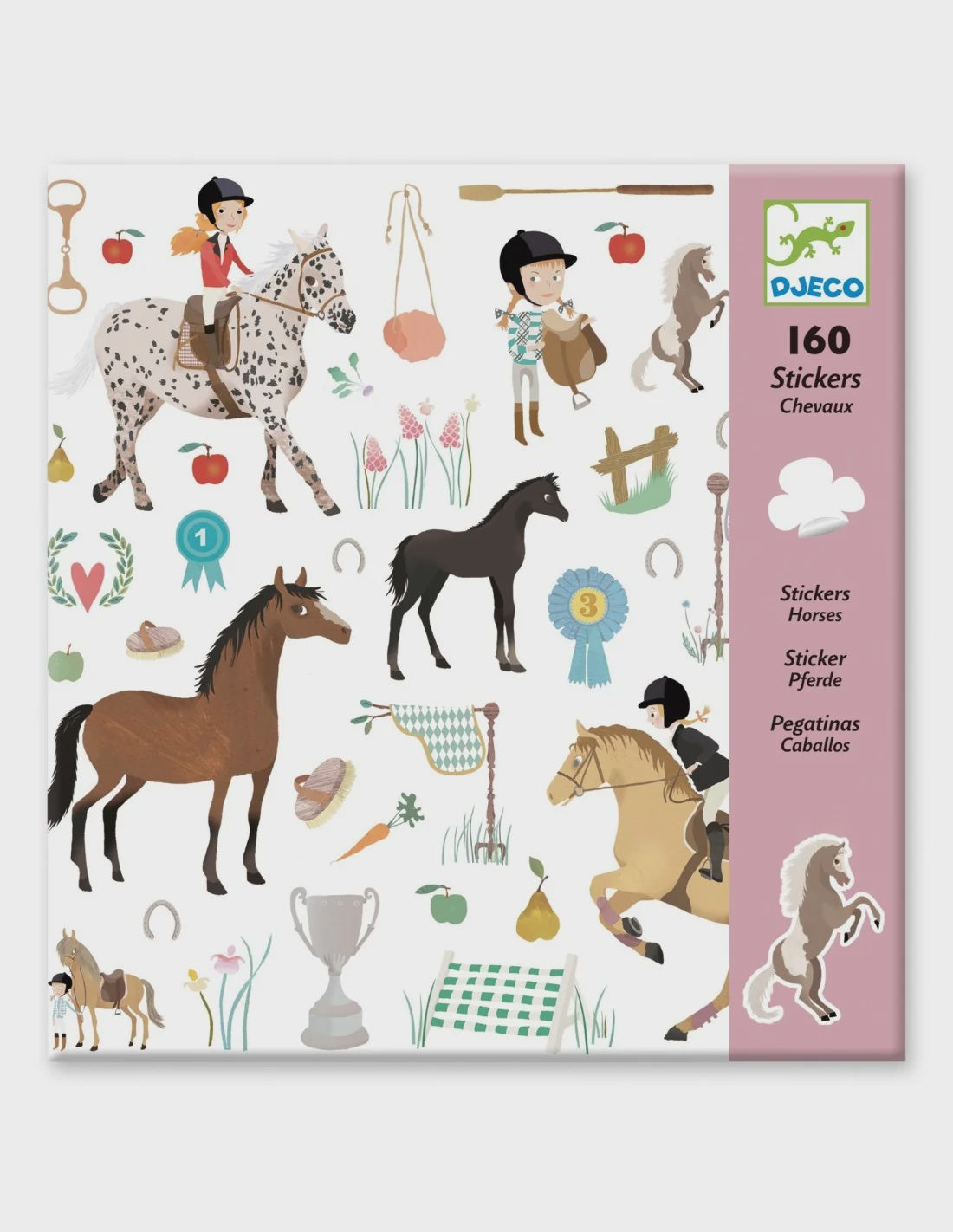 Djeco | Stickers Paarden