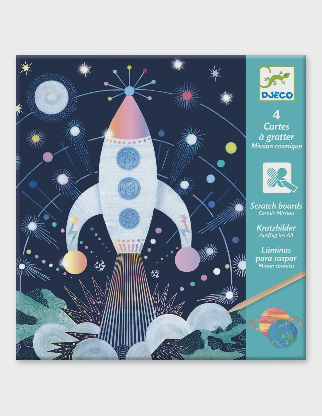 Djeco | Krasfolie Ruimte