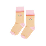 Jenest | Flower socks | Peach orange