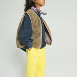 American Vintage | Hoktown vest mouwloos muscade chine