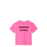 American Vintage | Fizvalley t-shirt rose fluo