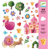 Djeco - Stickers prinsessen