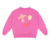 Jenest | Happy bird sweater | Fuchsia pink