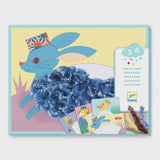 Djeco | Wol & Klittenband | Met een hoed